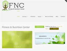 Tablet Screenshot of fitness-nutritioncenter.com